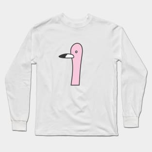 Funny Flamingo Ingo Long Sleeve T-Shirt